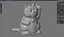 Lucky cat statue