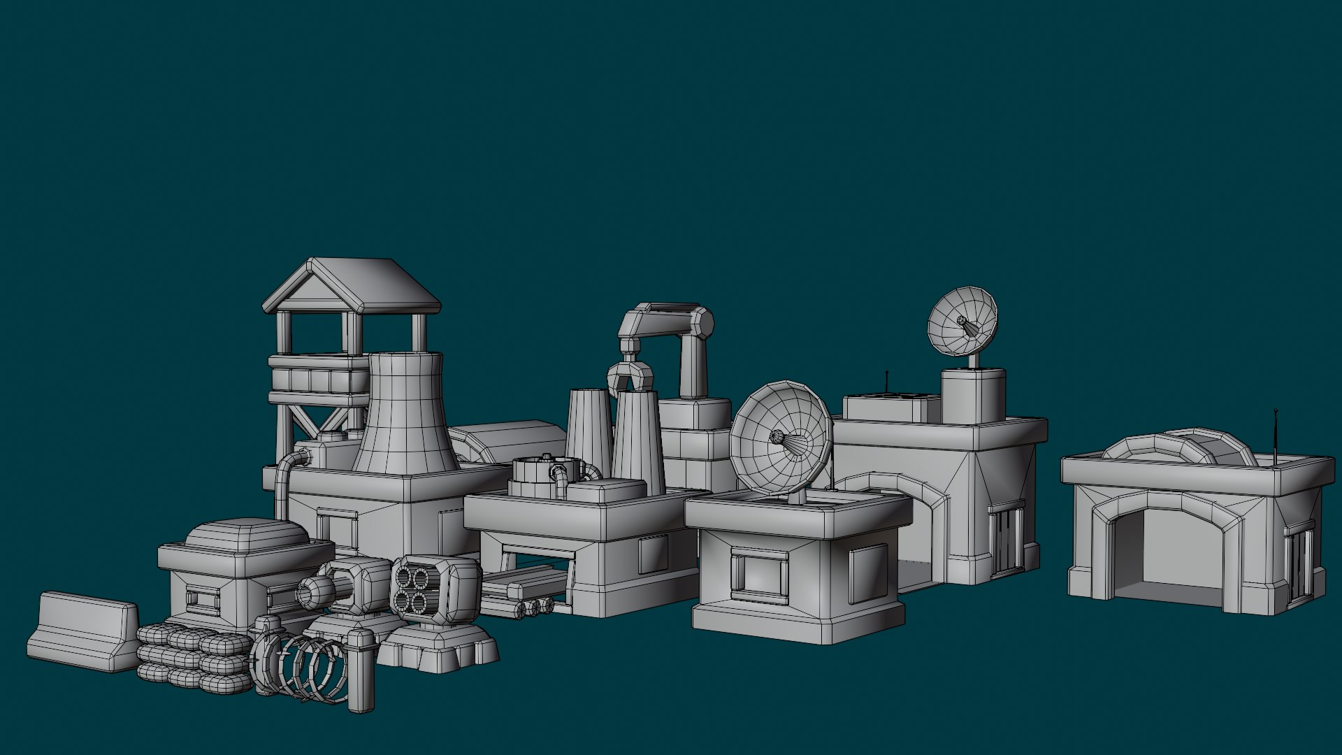 3D Stylized Cozy Military Structures Pack model https://p.turbosquid.com/ts-thumb/9q/VlizC6/qs/preview6/png/1764264339/1920x1080/fit_q87/ee796225391dcc3c245f80b9078f6ba6d2586e03/preview6.jpg