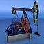 oil pump jack 3d c4d