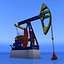 oil pump jack 3d c4d
