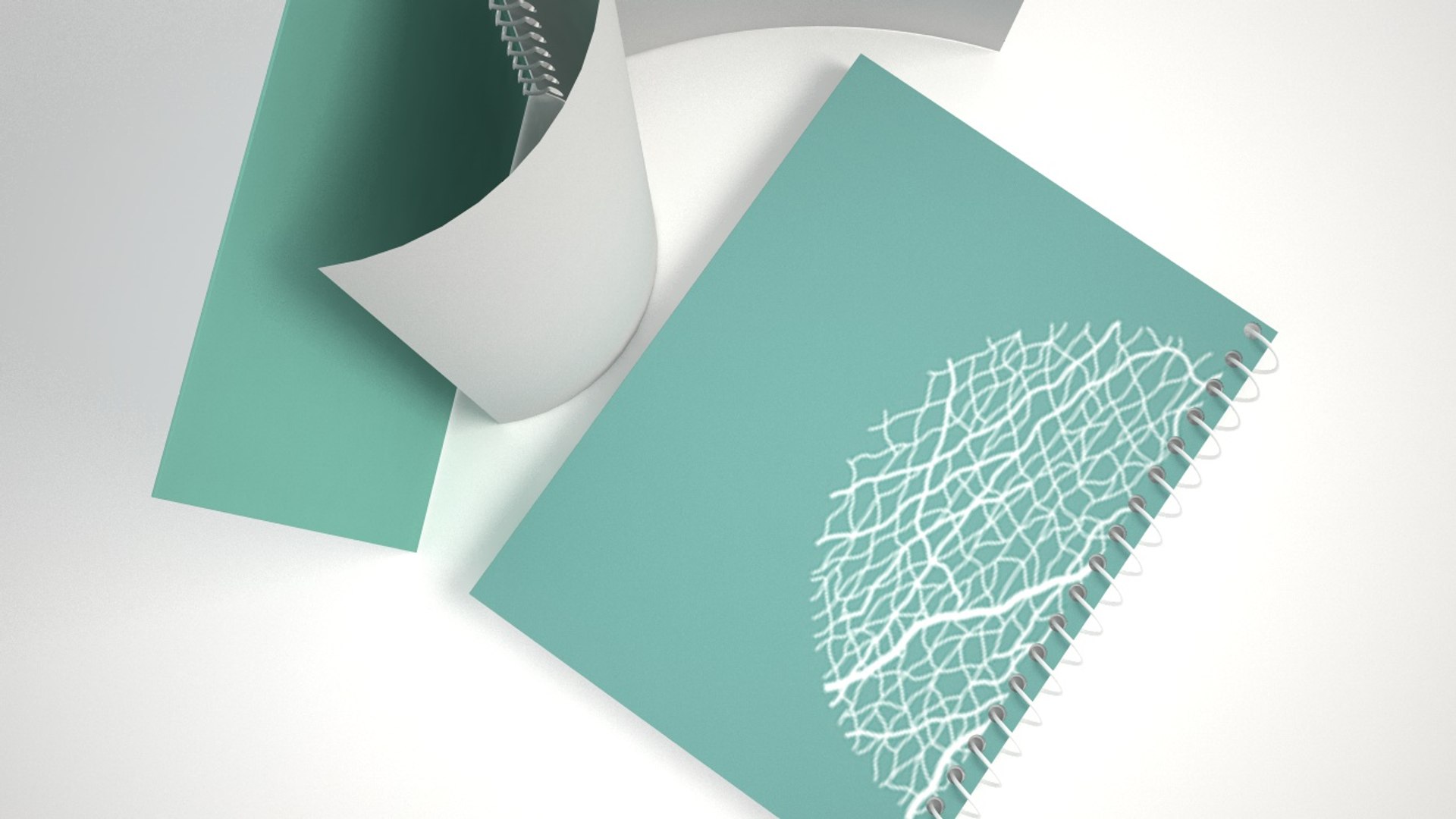 Paper notebook 3D - TurboSquid 1522299
