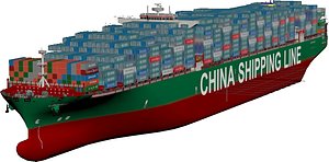 CHINA SHIPPING LINE - CSCL PACIFIC OCEAN