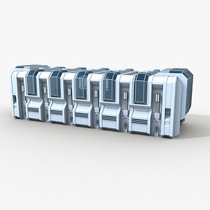 3D Future Building 004 model