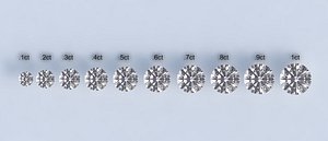 3d diamonds model