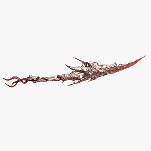 3D Magical style weapon Evil Bloodblade