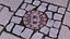 Hydrant street cover 02 high-poly 3D model