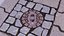 Hydrant street cover 02 high-poly 3D model
