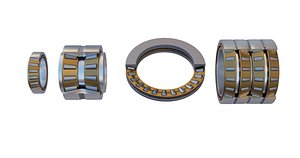A set bearings - 4 types of Tapered Roller Bearing model