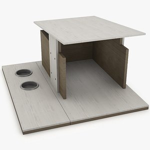 dog house modern 3ds