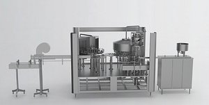 18 head rotary filling machine