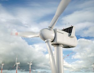 Windmills on the water