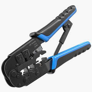 Multifunctional Network RJ45 Crimping Pliers Rigged