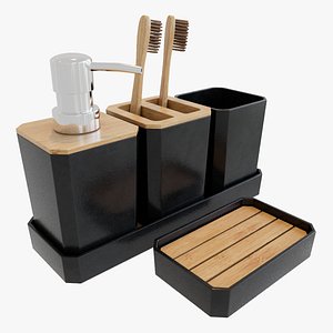 Modern Bathroom Set 3D