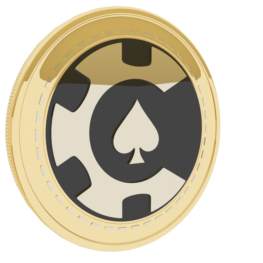 3D Casinocoin Cryptocurrency Gold Coin model - TurboSquid 1783589