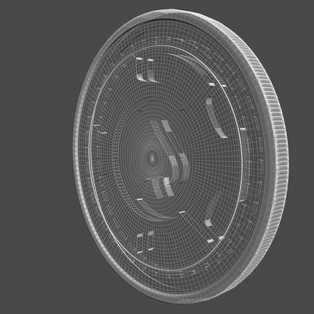 3D Casinocoin Cryptocurrency Gold Coin model - TurboSquid 1783589