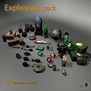 Explosives pack