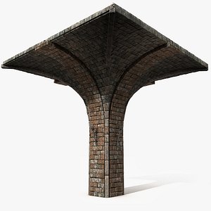 Archway Dungeon Piece Tile Tileable Sector Cathedral Crypt Building Column
