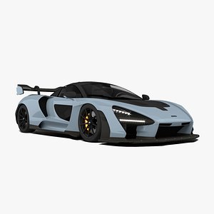 3D McLaren Senna
