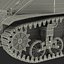 Stuart Light WWII US 탱크 3D 모델 M5A1