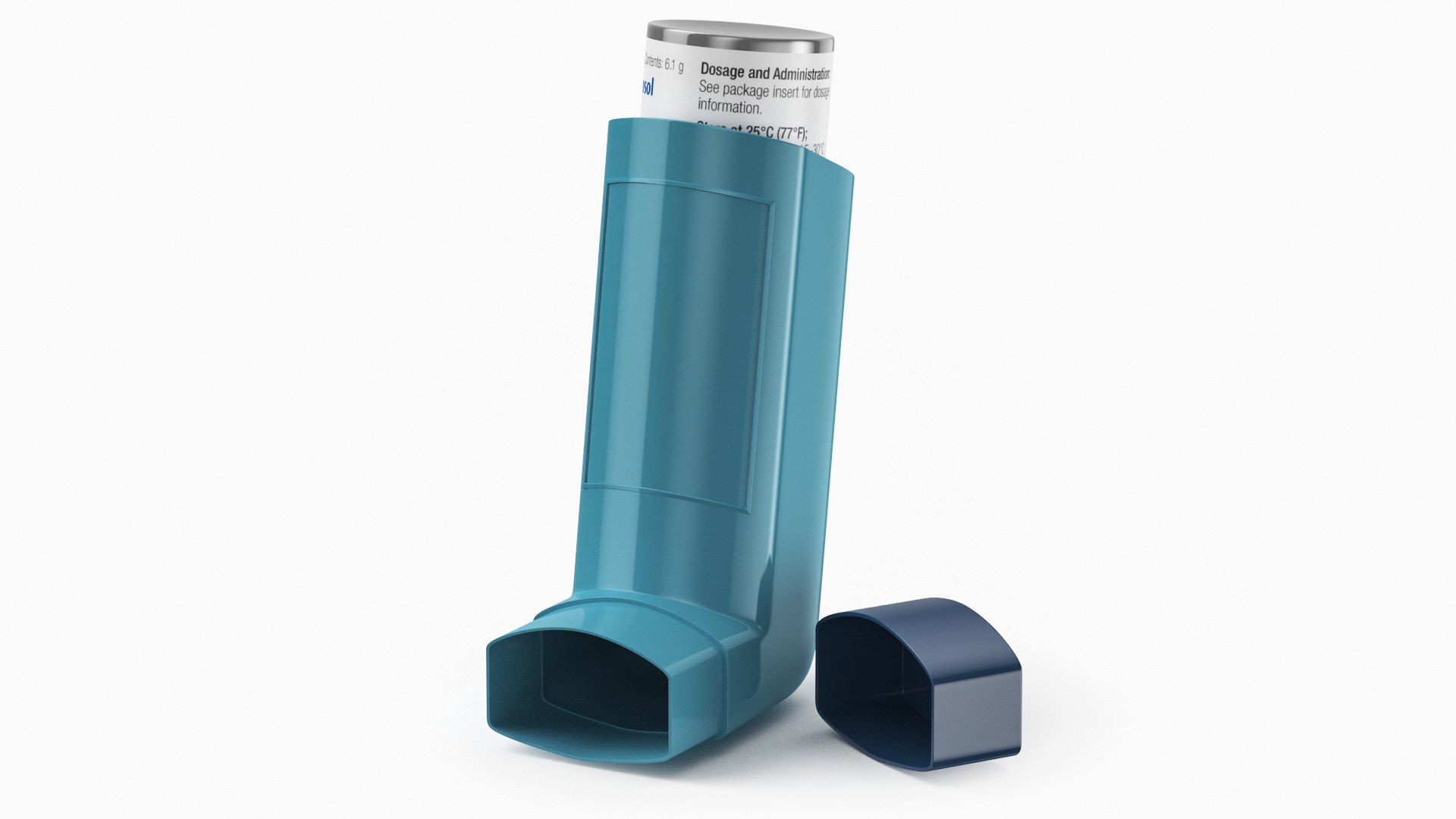 3d Asthma Inhaler 01 Model - Turbosquid 2104262