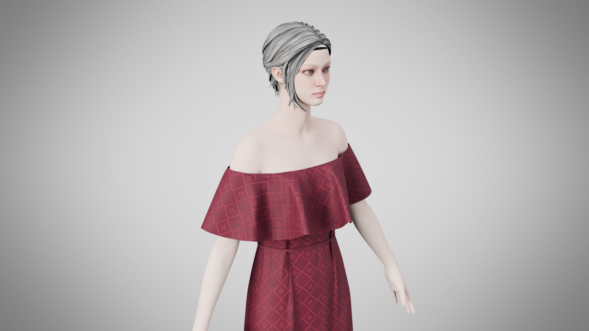Dress 18 Dark Red model https://p.turbosquid.com/ts-thumb/9r/RXZsBg/Gf/3/jpg/1758783809/1920x1080/fit_q87/f240e823d2758d1c71f47a11ad74665f5bf9e582/3.jpg