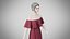 Dress 18 Dark Red