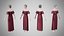 Dress 18 Dark Red