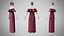 Dress 18 Dark Red