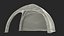 Branson Blow Up Tent 3D model