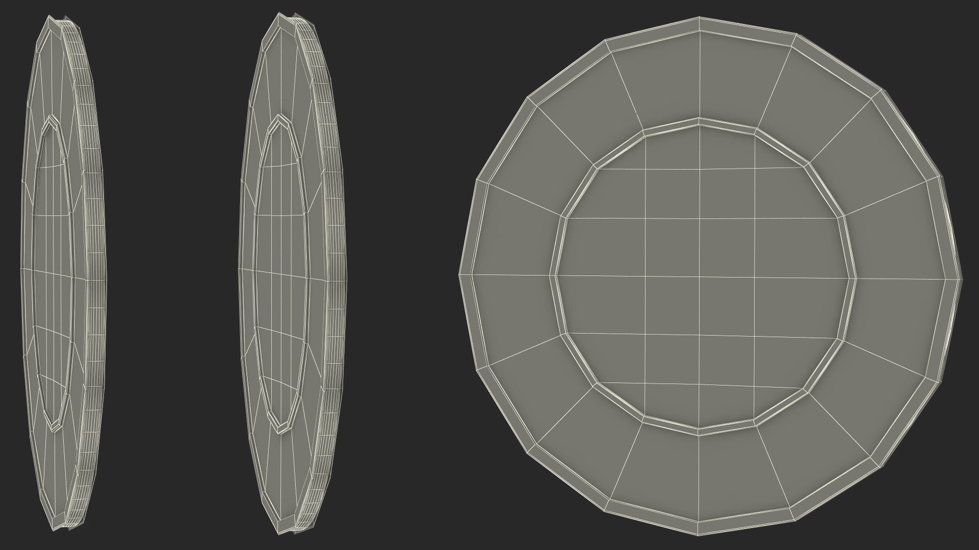 3D Model 2 Canadian Dollars Coin - TurboSquid 2130607
