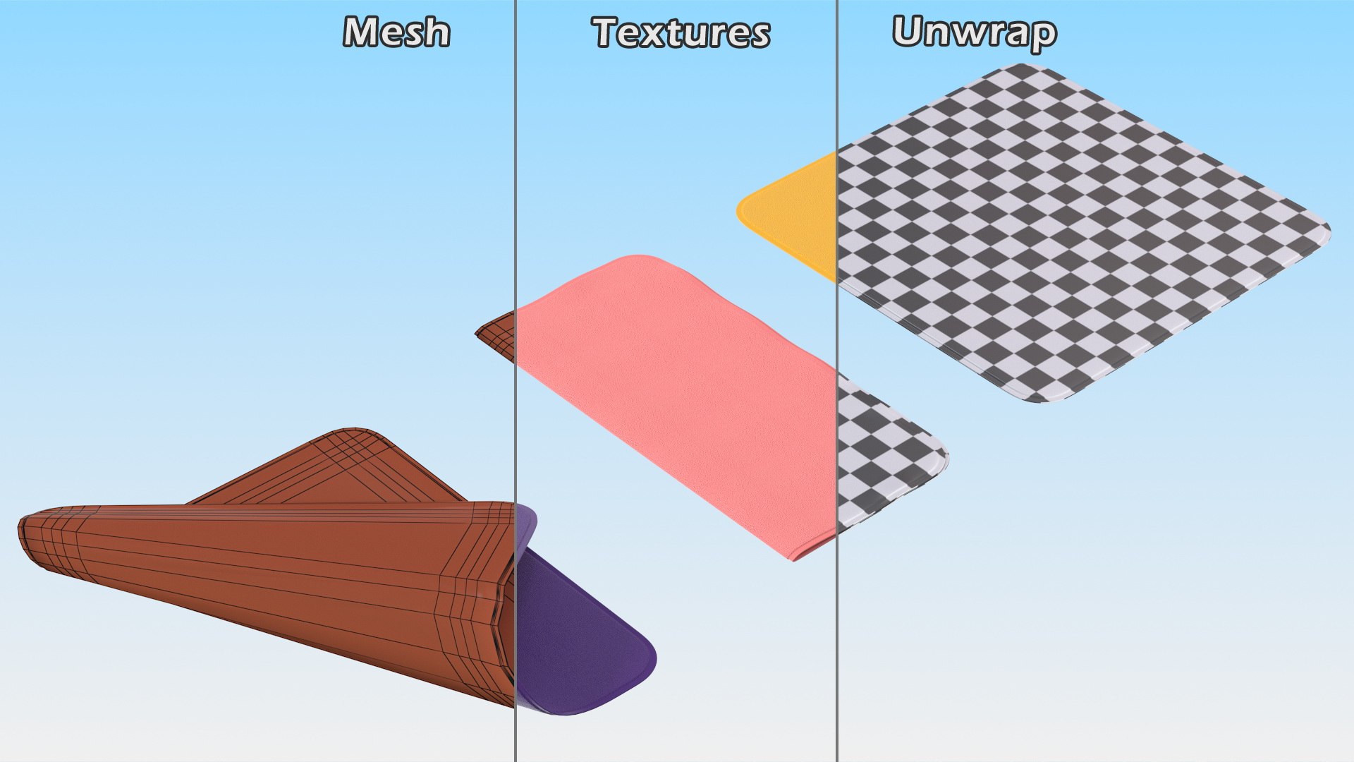 3D Polishing Cloth Set https://p.turbosquid.com/ts-thumb/9r/cGPhzF/vE/polishingclothsetmb3dmodel023/jpg/1641904982/1920x1080/fit_q87/f17f1341763833d450b27aaefe6b8f5148299dfb/polishingclothsetmb3dmodel023.jpg