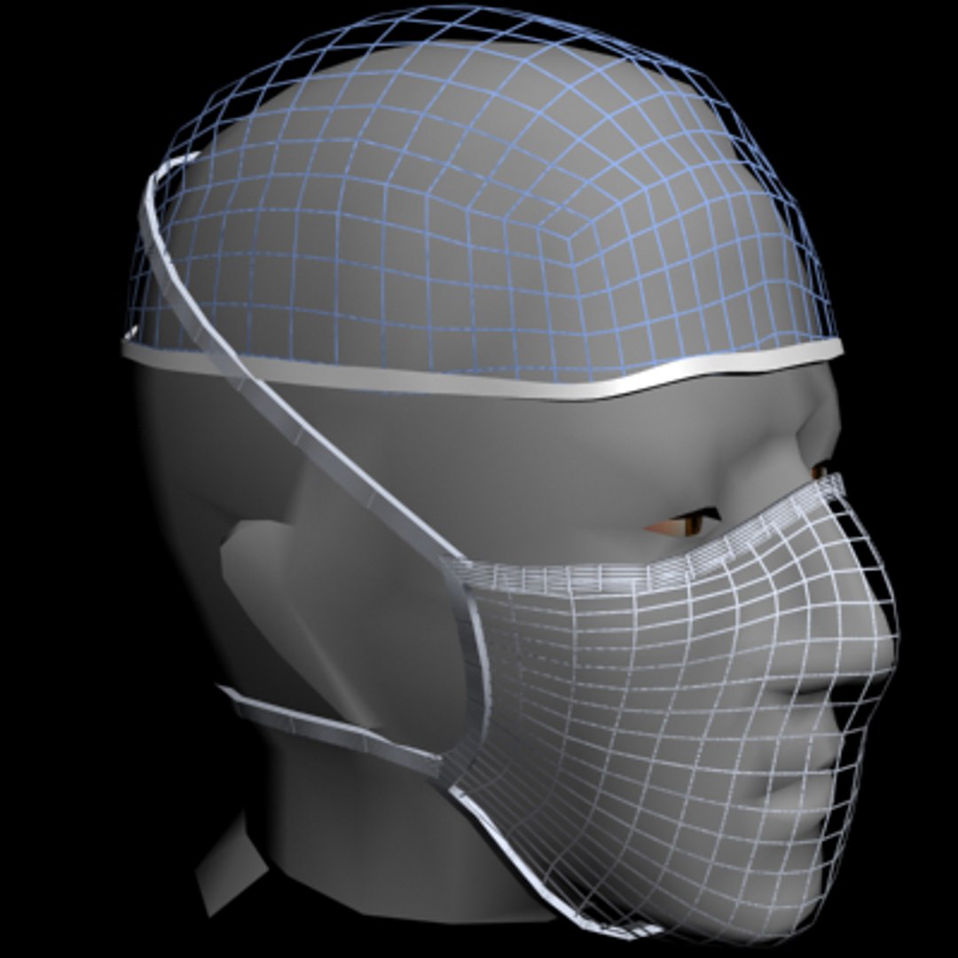 Medical Mask 3d Obj