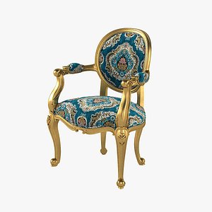 3D angelique armchair fabulous baroque