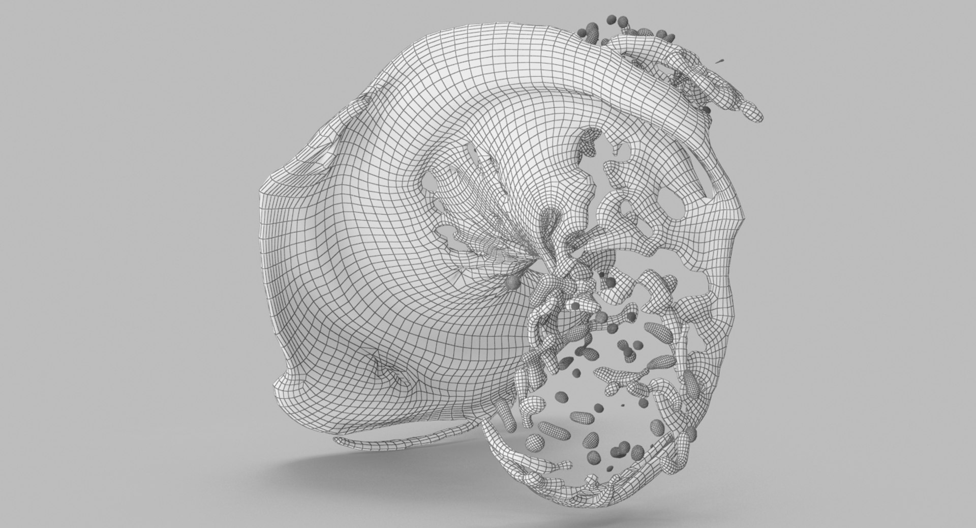 Realistic Blood Splash 3D Model - TurboSquid 1210182