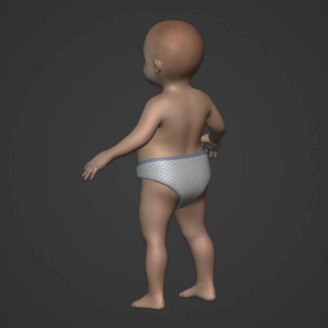 3D model Baby with 3 Skin Textures https://p.turbosquid.com/ts-thumb/9r/fqgDhV/RW/i8/jpg/1659871042/1920x1080/fit_q87/da40a990349d22e06e6557e0ad36d1c55effc9e8/i8.jpg