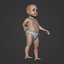 Baby Girl - Baby Boy - 3 Skin Textures