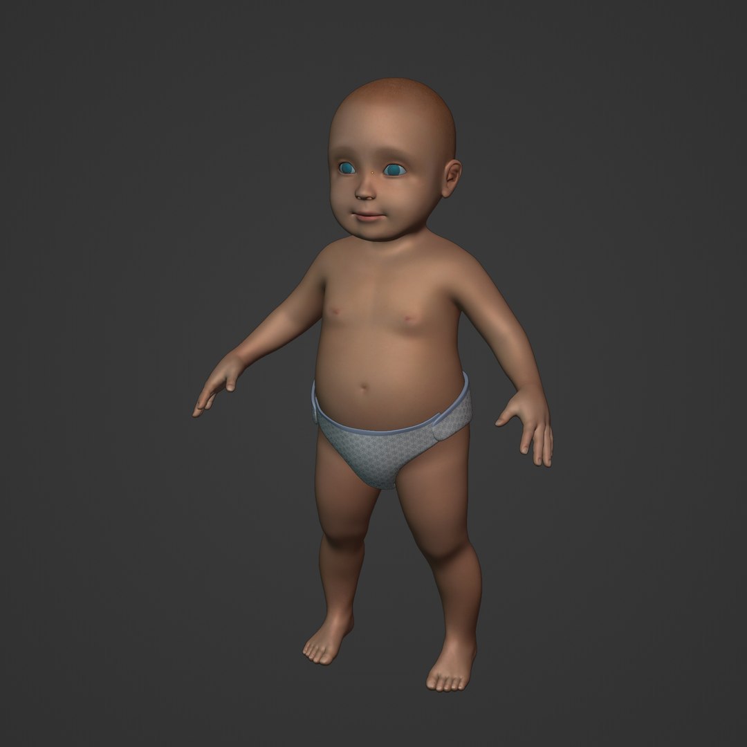 3D model Baby with 3 Skin Textures https://p.turbosquid.com/ts-thumb/9r/fqgDhV/pG/i3/jpg/1659871028/1920x1080/fit_q87/1ab430c4e8b548b7310b1d1acee9e93c694d1f51/i3.jpg