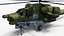Combat Helicopter Mi-28 Rigged for Cinema 4D