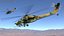 Combat Helicopter Mi-28 Rigged for Cinema 4D