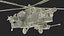 Combat Helicopter Mi-28 Rigged for Cinema 4D