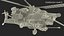 Combat Helicopter Mi-28 Rigged for Cinema 4D