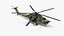 Combat Helicopter Mi-28 Rigged for Cinema 4D