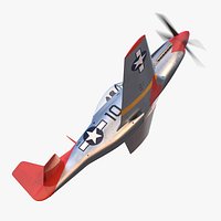 Red Tails P51 Mustang SC