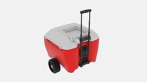 3D mobile coolbox model