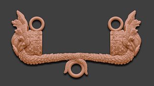 Katha Dragon Khmer Asian Culture 3D model