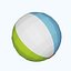 Low-Poly Game-Ready Beach Ball