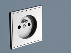 3D electrical outlet model
