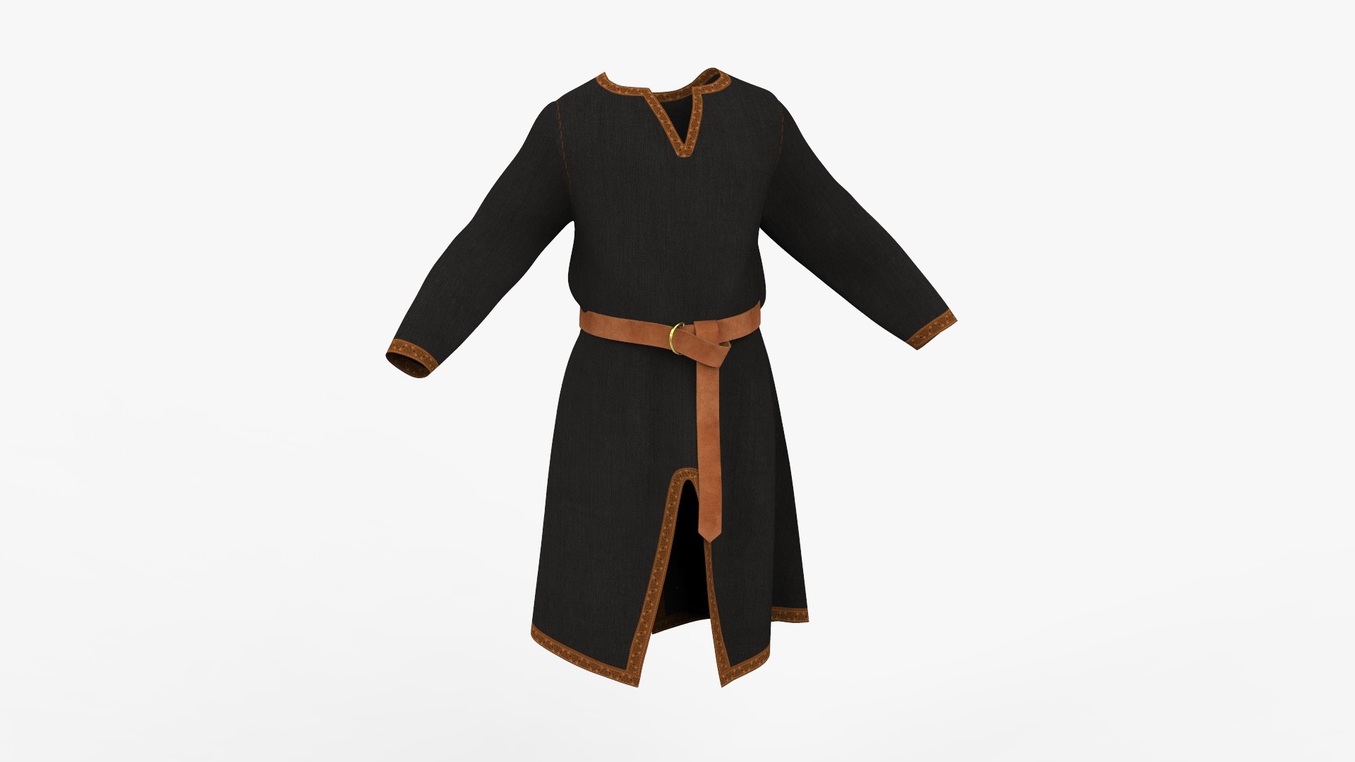 Viking Tunic Uniform 3D Model - TurboSquid 2188484
