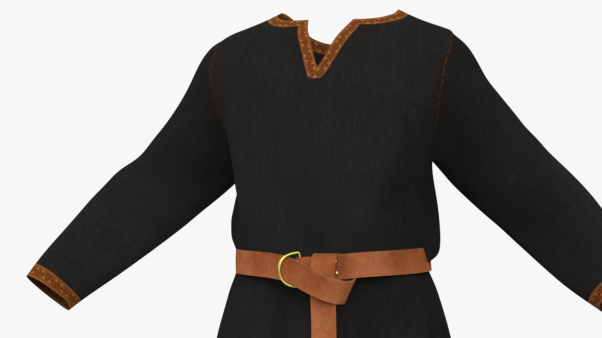 Viking Tunic Uniform 3D Model - TurboSquid 2188484