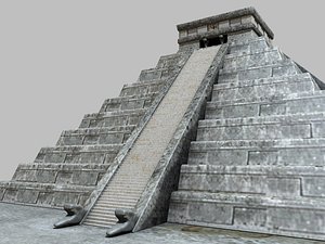 3d c4d chichen itza
